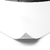 Motorrad V Poster (Ecke)