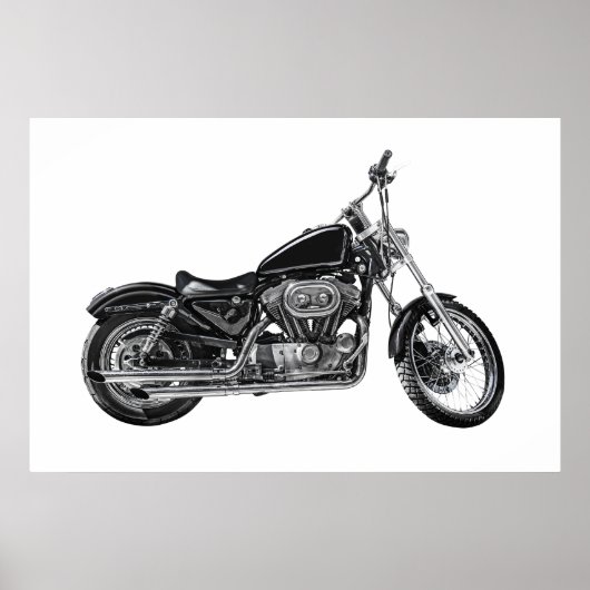 Motorrad V Poster (Vorne)