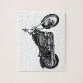 Motorrad V Puzzle (Vertikal)