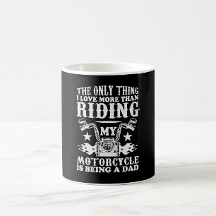Motorrad-Vater Biker Kaffeetasse
