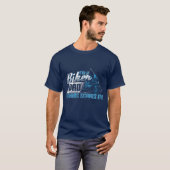 Motorrad Vater Junge T-Shirt (Vorne ganz)