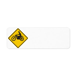 Motorrad-Verkehrs-Landstraßen-Zeichen