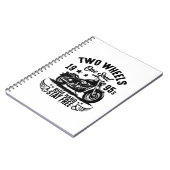 Motorrad-Vintag für 1995 Notizblock (Linke Seite)