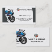 Motorrad Visitenkarte (Vorne/Hinten)