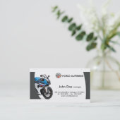 Motorrad Visitenkarte (Stehend Vorderseite)