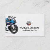 Motorrad Visitenkarte (Rückseite)