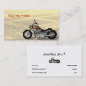 Motorrad Visitenkarte (Vorne/Hinten)