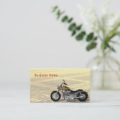 Motorrad Visitenkarte (Stehend Vorderseite)
