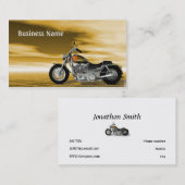 Motorrad Visitenkarte (Vorne/Hinten)
