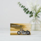 Motorrad Visitenkarte (Stehend Vorderseite)