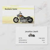 Motorrad Visitenkarte (Vorne/Hinten)