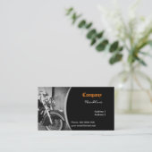 Motorrad Visitenkarte (Stehend Vorderseite)