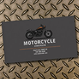 Motorrad visitenkarte