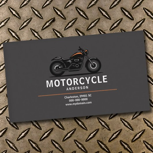 Motorrad visitenkarte