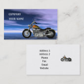 Motorrad Visitenkarte (Vorne/Hinten)