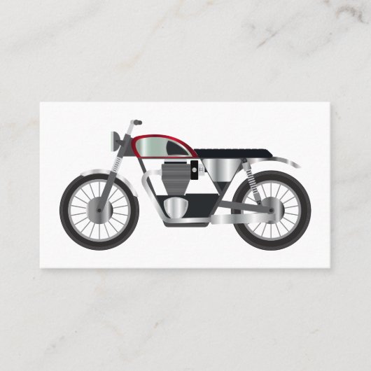 Motorrad Visitenkarte (Vorderseite)