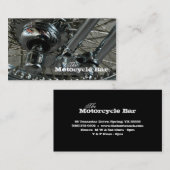 Motorrad-Visitenkarte-Mechaniker 4 Visitenkarte (Vorne/Hinten)