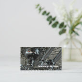 Motorrad-Visitenkarte-Mechaniker 4 Visitenkarte (Stehend Vorderseite)