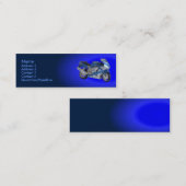 Motorrad-Visitenkarte Mini Visitenkarte (Vorne/Hinten)