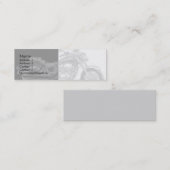 Motorrad-Visitenkarte Mini Visitenkarte (Vorne/Hinten)