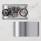 Motorrad-Visitenkarte Visitenkarte (Vorne/Hinten)