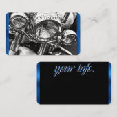Motorrad-Visitenkarte Visitenkarte (Vorne/Hinten)