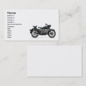 Motorrad-Visitenkarte Visitenkarte (Vorne/Hinten)