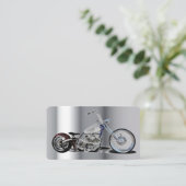 Motorrad-Visitenkarte Visitenkarte (Stehend Vorderseite)