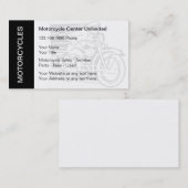 Motorrad-Visitenkarten Visitenkarte (Vorne/Hinten)