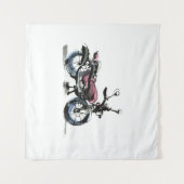 Motorrad Wandteppich (Vorderseite (Horizontal))