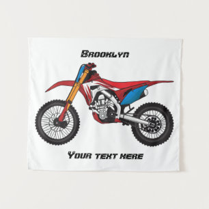 Motorrad Wandteppich