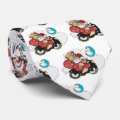 Motorrad Weihnachten Krawatte (Gerollt)