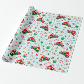 Motorrad Weihnachtsgeschenk Geschenkpapier (Ungerollt)
