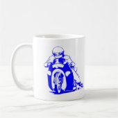 Motorrad-Widerstand-Laufen Kaffeetasse (Links)