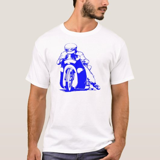 Motorrad-Widerstand-Laufen T-Shirt (Vorderseite)
