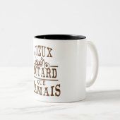 Motorrad Zweifarbige Tasse (VorderseiteRechts)