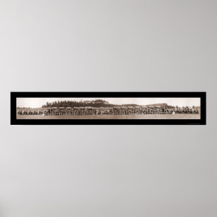 Motorradambulance-Foto 1917 Poster