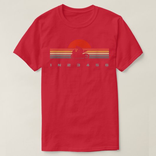 Motorradbekleidung - Motorrad1112 T-Shirt (Design vorne)