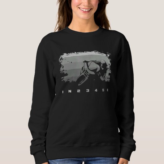 Motorradbekleidung Sweatshirt (Vorderseite)