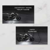 Motorradbürokarte Visitenkarte (Vorne/Hinten)