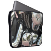 Motorradchrom - 15" Neopren-Notebook-Sieb Laptopschutzhülle (Vorne Rechts)