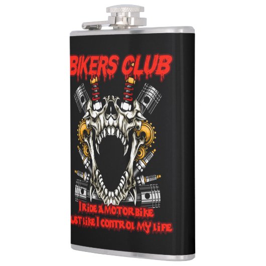 Motorradclub Flachmann (Links)