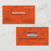 Motorraddavidson-Geschäfts-Karte - Twitter Visitenkarte (Vorne/Hinten)