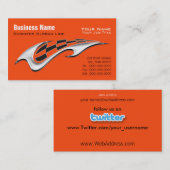 Motorraddavidson-Geschäfts-Karte - Twitter Visitenkarte (Vorne/Hinten)