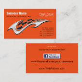 Motorraddavidson-Visitenkarte - Facebook Visitenkarte (Vorne/Hinten)