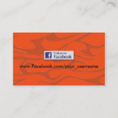 Motorraddavidson-Visitenkarte - Facebook Visitenkarte (Rückseite)