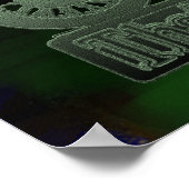 Motorraddekor Poster (Ecke)