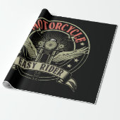 Motorraddesign Geschenkpapier (Ungerollt)