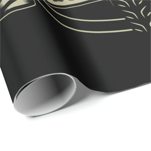 Motorraddesign Geschenkpapier (Rolleneckpunkt)