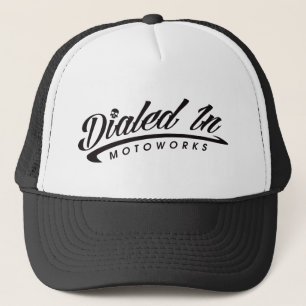 Motorraddesign im Stil der 1960er Jahre Truckerkappe